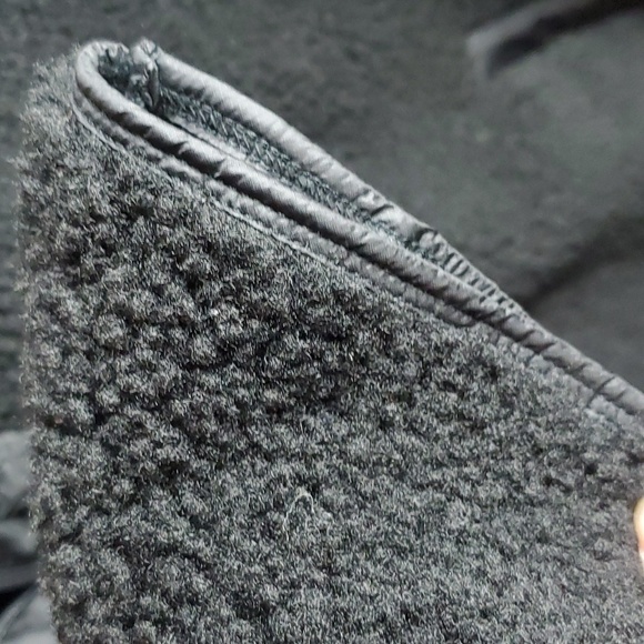 Athleta Cozy Sherpa Snap Sweatshirt in Black NWOT - Picture 7 of 11